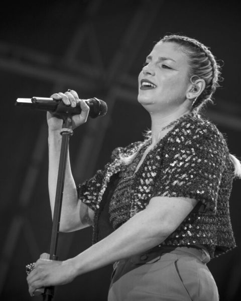 June 23, 2021, Milano, Milano, Italy: Emma Marrone in concert at the Carroponte in Milan. (Credit Image: © Pamela Rovaris/Pacific Press via ZUMA Wire)