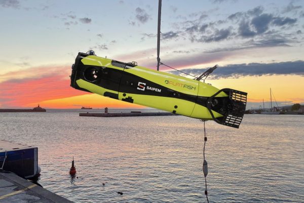 flatfish, uno dei tre droni di Saipem