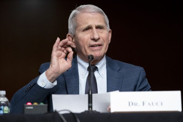 January 11, 2022, Washington, District of Columbia, USA: Dr. Anthony Fauci, White House Chief Medical Advisor and Director of the NIAID, responds to questions from Sen. Rand Paul (R-Ky.) during a Senate Health, Education, Labor, and Pensions Committee hearing to examine the federal response to COVID-19 and new emerging variants on Tuesday, January 11, 2022 at Capitol Hill in Washington, D.C  (Credit Image: © Shawn Thew - Pool Via Cnp/CNP via ZUMA Press Wire)