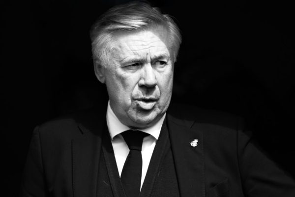 April 30, 2022, MADRID, MADRID, SPAIN: Carlo Ancelotti, coach of Real Madrid, looks on during the spanish league, La Liga Santander, football match played between Real Madrid and RCD Espanyol at Santiago Bernabeu stadium on April 30, 2022. (Credit Image: © Oscar J. Barroso/AFP7 via ZUMA Press Wire)