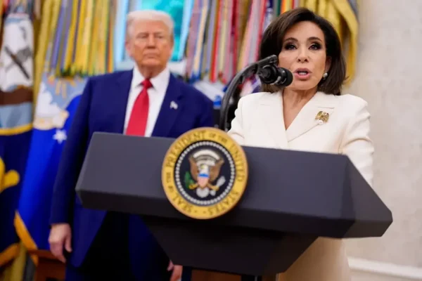 "La Corea del Nord non è solo una minaccia lontana per la patria. È un nemico interno", ha detto la procuratrice federale Jeanine Pirro, Getty Images.