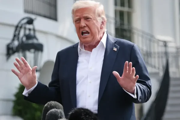 I dazi di Trump stanno portando l'Europa verso la recessione, WIN MCNAMEE / GETTY IMAGES.