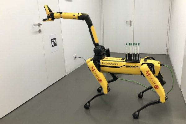 Freki, il lupo-robot che combatte le infezioni ospedaliere.