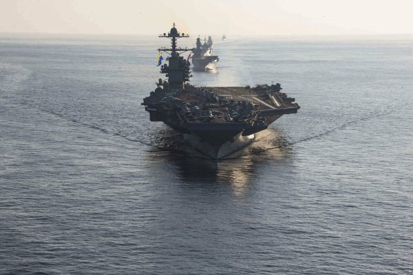 U.S. Navy Aircraft Carrier USS Gerald R. Ford Deployed to Israel