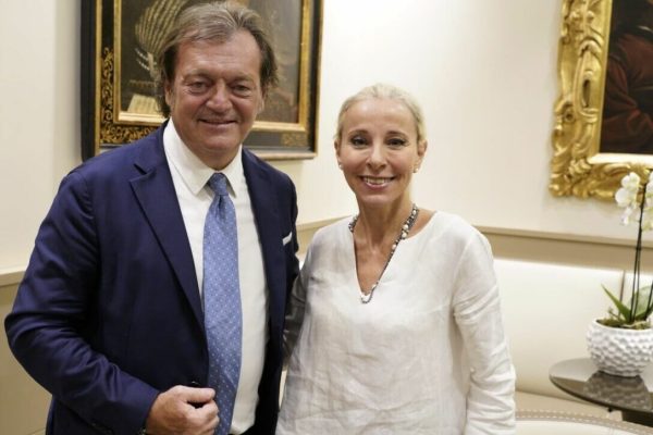 Massimo Scaccabarozzi e Lucia Aleotti