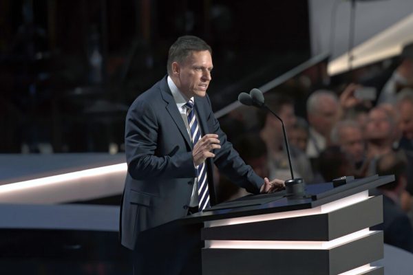 Cleveland,,Ohio,,Usa,,July,21,,2016,Peter,Thiel,Co-founder,Of