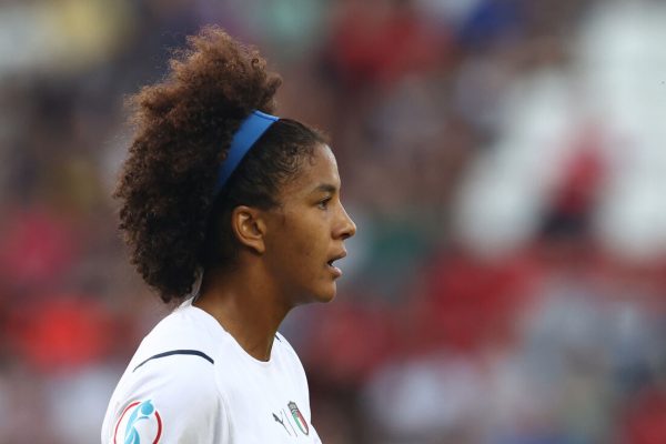 July 10, 2022, Rotherham, United Kingdom: Rotherham, England, 10th July 2022. Sara Gama of Italy during the UEFA Women's European Championship 2022 match at the New York Stadium, Rotherham. (Credit Image: © Darren Staples/CSM via ZUMA Press Wire)