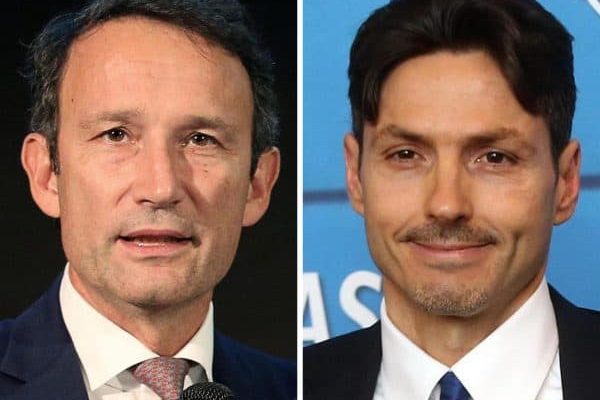 La combo, realizzata con due immagini di archivio, mostra l'amministratore delegato di Sky Italia Andrea Zappia (S) e l'amministratore delegato di Mediaset, Pier Silvio Berlusconi.
ANSA