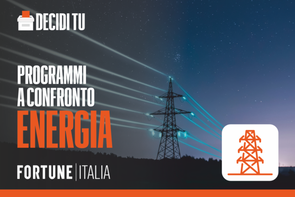 Energia programmi a confronto fortune italia