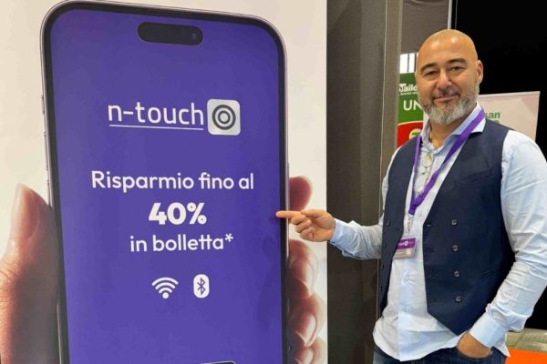 Daniele Boscolo Sale, ad di N-Touch System, l'azienda che ha ridotto i consumi idrici in Veneto.