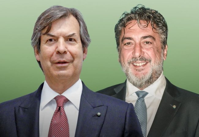 carlo messina (Intesa Sanpaolo) carlo cimbri (Unipol)