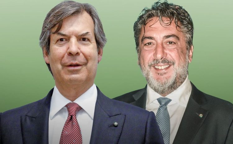 carlo messina (Intesa Sanpaolo) carlo cimbri (Unipol)