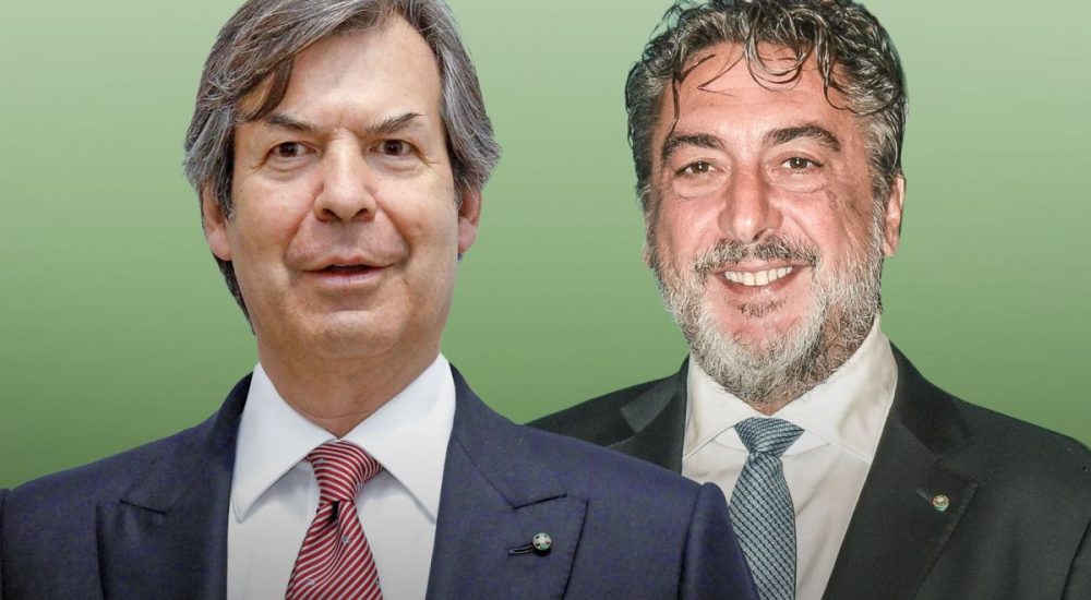 carlo messina (Intesa Sanpaolo) carlo cimbri (Unipol)