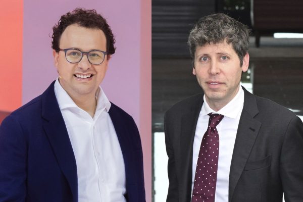 Amodei (Anthropic) e Altman (OpenAI)
