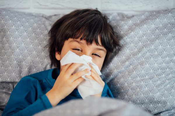 influenza bambino