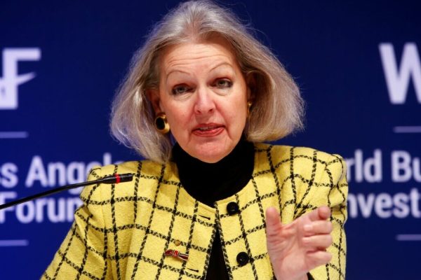 ISTANBUL, TURKEY - FEBRUARY 13: President of the European Trade Association for Business Angels, Candace Johnson attends the World Business Angels Investment Forum (WBAF2017) at Istanbul's Swissotel The Bosphorus on February 13, 2017 in Istanbul, Turkey. London Stock Exchange Group is the main sponsor and Anadolu Agency is the global communication partner of the forum. Bulent Doruk / Anadolu Agency