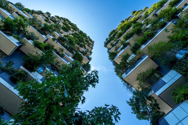 Milan,,Italy,08.03.2019,The,Vertical,Forest,(bosco,Verticale),Green,House