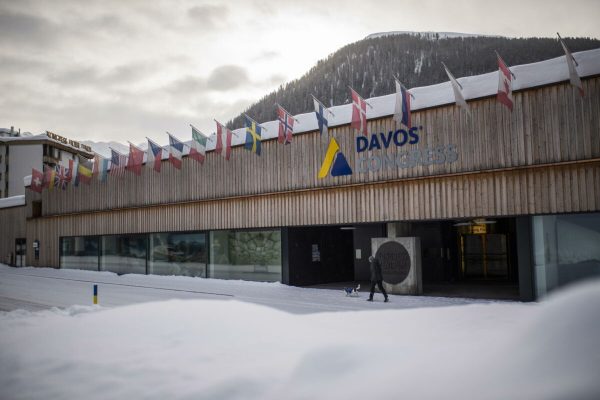 epa08963721 View of the congress center, venue of the World Economic Forum in Davos, Switzerland, 25 January 2021. The World Economic Forum (WEF) was scheduled to take place in Davos. Due to the Coronavirus outbreak, it will be held online in digital format. The WEF 2021, its first virtual annual meeting will be held online from January 25-29.  EPA/GIAN EHRENZELLER