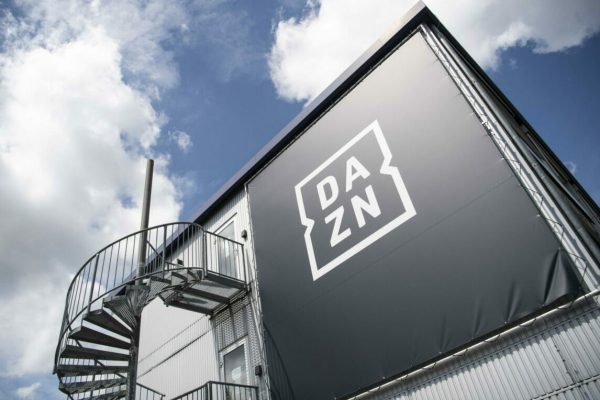 epa08473094 The headquarters of the streaming service DAZN in Ismaning near Munich, Germany, 08 June 2020. The German Football League (DFL) has launched its call for tenders for the media rights for the seasons 2021/2022 to 2024/2025.  EPA/LUKAS BARTH-TUTTAS