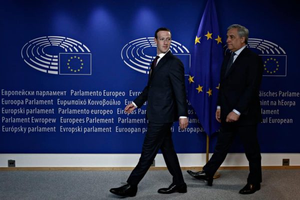 facebook zuckerberg tajani tiktok