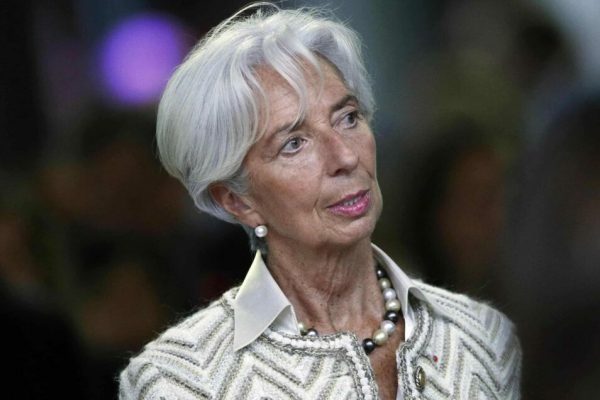 epa07159048 International Monetary Fund (IMF) Managing Director Christine Lagarde arrives for the opening of the Paris Peace Forum as part of the international commemoration ceremony for the Centenary of the WWI Armistice of 11 November 1918, at the Grande Hall de La Villette in Paris, France, 11 November 2018. World leaders have gathered in France to mark the 100th anniversary of the First World War Armistice with services taking place across the world to commemorate the occasion.  EPA/YOAN VALAT