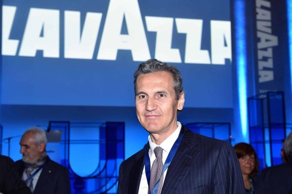 Antonio Baravalle, A.D. Lavazza, durante l'inaugurazione del nuovo stabilimento "Nuvola", quartier generale Lavazza, in Via Ancona angolo via Pisa, Torino, 12 Aprile 2018. ANSA/ALESSANDRO DI MARCO