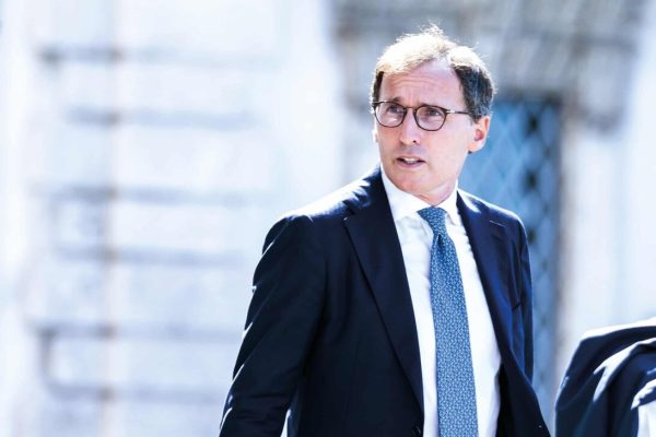 September 5, 2019, Rome, Italy: Francesco Boccia, Minister for Regional Affairs, during the swearing-in ceremony of the Italian government at Quirinale Palace in Rome. (Credit Image: © Cosimo Martemucci/SOPA Images via ZUMA Wire)