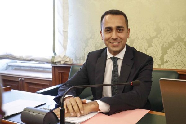 Il ministro del Lavoro Luigi Di Maio durante audizione nelle commisioni riunite Industria e Lavoro del Senato, Roma 11 luglio 2018. ANSA/GIUSEPPE LAMI