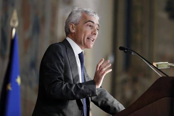 Tito Boeri, presidente dell'INPS, durante la relazione annuale dell'INPS, Camera dei Deputati, Roma, 4 luglio 2018. ANSA/RICCARDO ANTIMIANI