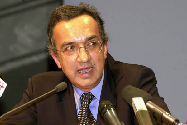 L'amministratore delegato della Fiat, Sergio Marchionne, durante una conferenza stampa a Torino, in una immagine del 01 giugno 2004.
ANSA/ALESSANDRO CONTALDO