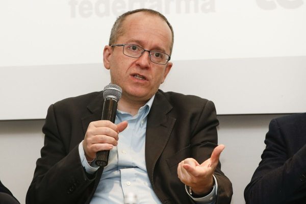 Antonio Gaudioso, segretario generale di Cittadinanzattiva durante la presentazione del 'Rapporto annuale sulla farmacia' - presidio di salute sul territorio, Roma 28 novembre 2019. ANSA/FABIO FRUSTACI