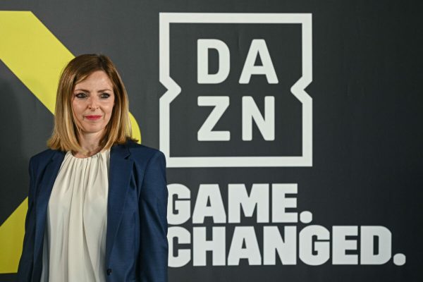 Veronica Diquattro, amministratore delegato DAZN, durante levento DAZN GAME.CHANGED. Rivoluzione Serie A e la DAZNSquad a Milano l8 Luglio 2021.
ANSA / MATTEO BAZZI