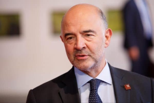 European Commissioner for Economic and Financial Affairs, Pierre Moscovici addresses the media ahead of an Informal Meeting of Economic and Financial Affairs Ministers (ECOFIN) at the Austria Center Vienna (ACV) in Vienna, Austria, 08 September 2018. Austria hosts a two-day Informal Meeting of Economic and Financial Affairs Ministers (ECOFIN) in Vienna on 07 and 08 September. Austria took over its third Presidency of the European Council from July 2018 until December 2018.  ANSA/FLORIAN WIESER