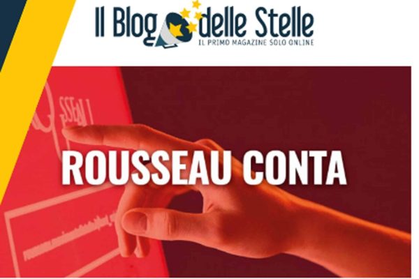 "Il voto degli iscritti del Movimento 5 Stelle sulla piattaforma Rousseau conta". Si legge sul Blog delle Stelle. "Non e' un vezzo, ma uno strumento che la nostra comunità politica si e' dato per far arrivare nelle istituzioni la voce dei cittadini - si sottolinea - Ricordiamo a chi critica questo strumento che ogni eletto del Movimento, dai Comuni all'Europarlamento passando per Regioni e Camere, e' un portavoce di queste istanze. Rousseau conta perche' e' parte integrante dei nostri processi decisionali".
IL BLOG DELLE STELLE
+++ATTENZIONE LA FOTO NON PUO' ESSERE PUBBLICATA O RIPRODOTTA SENZA L'AUTORIZZAZIONE DELLA FONTE DI ORIGINE CUI SI RINVIA+++ ++NO SALES; EDITORIAL USE ONLY++