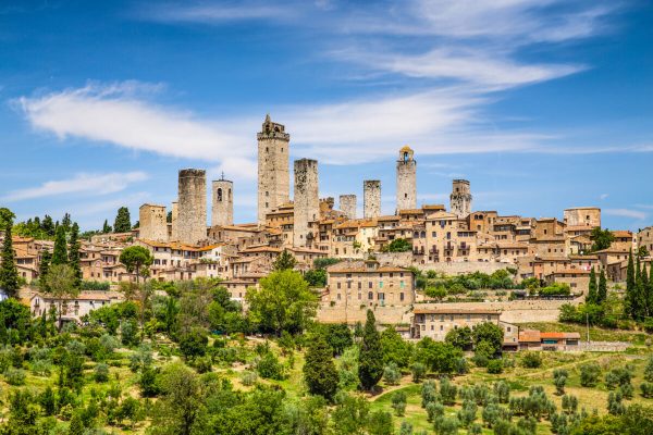 Beautiful,View,Of,The,Medieval,Town,Of,San,Gimignano,,Tuscany,