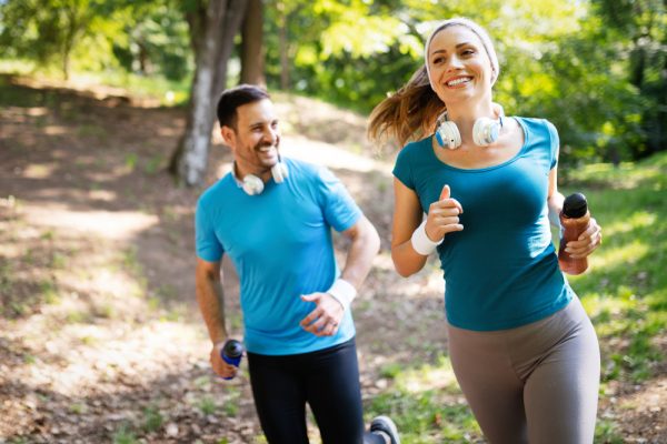 Fitness,Training,For,Couple,In,Love,Outside