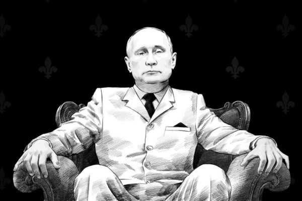 Vladimir,Putin.,Portrait,Drawing,Illustration.,April,20,,2020