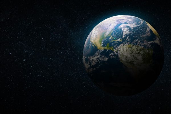 Earth,In,The,Space.,Blue,Planet,For,Wallpaper.,Green,Planet