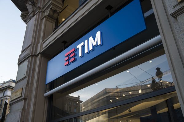 Milan,,Italy,-,January,22,,2017:,Tim,Logo,On,The
