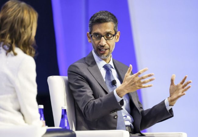 sundar pichai google alphabet