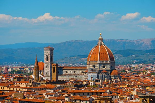 Beautiful,Landscape,View,Of,Amazing,Florence,City,With,Cathedral,Duomo
