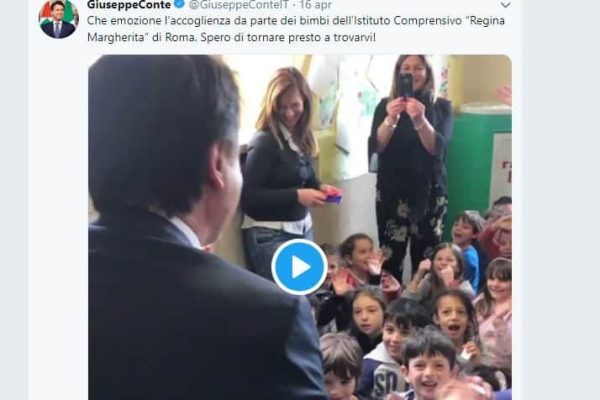 tweet conte bambini scuola