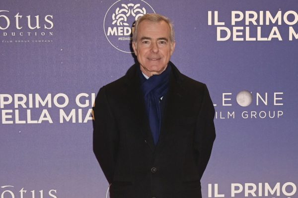 January 23, 2023, Rome, Italy: Giampaolo Letta attends the red carpet of the movie ''Il primo giorno della mia vita'' at The Space Cinema Modreno. (Credit Image: © Mario Cartelli/SOPA Images via ZUMA Press Wire)