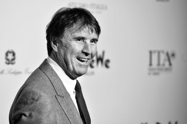 Brunello Cucinelli, founder and owner of poses at the Grand Opening of the campaign 'Studio Italia - La Perfezione Del Gusto' at KaDeWe in Berlin, Germany, 02 April 2014. Photo: Jens Kalaene/dpa