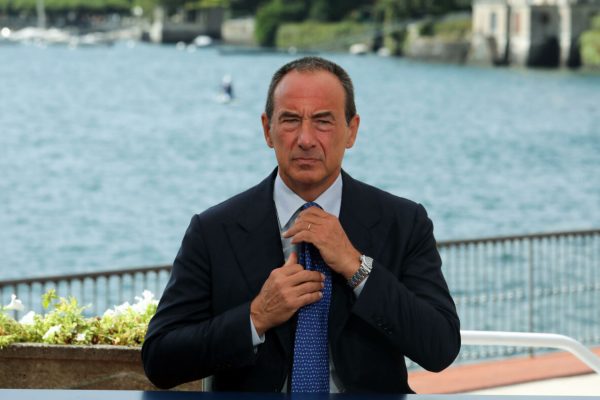 Il presidente Iren Luca Dal Fabbro  a margine della prima  giornata del workshop Ambrosetti Lo scenario di oggi e di domani per le strategie competitive. Cernobbio 1 Settembre 2023.
ANSA / MATTEO BAZZI