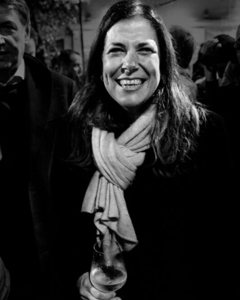 The toast for the victory in the regional elections in Sardinia between Alessandra Todde and Giuseppe Conte, the leader of the Five Star Movement, among Todde's supporters in the street, in Cagliari, Italy, 27 February 2024. Sardinian electors on 25 February went to the polls to vote in key regional elections, to elect a President of the Region and members of the Regional Council. ANSA / FABIO MURRU