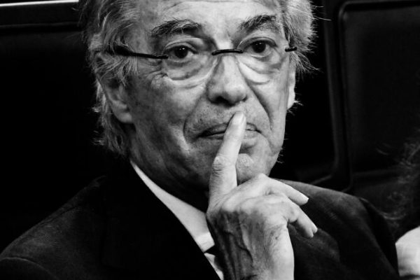 Former Inter's president, Massimo Moratti, reacts during the UEFA Europa League Group K soccec match between Inter Milan and Hapoel Beer Shevaat the Giuseppe Meazza stadium in Milan, Italy, 15 September 2016. Ansa/Daniel Dal Zennaro