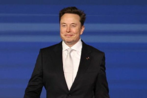 epa12096588 SpaceX and xAI CEO Elon Musk attends a panel at the Saudi-US Investment Forum in Riyadh, Saudi Arabia, 13 May 2025. The forum is taking place during the state visit of US President Trump to Saudi Arabia on 13 May.  EPA/ALI HAIDER