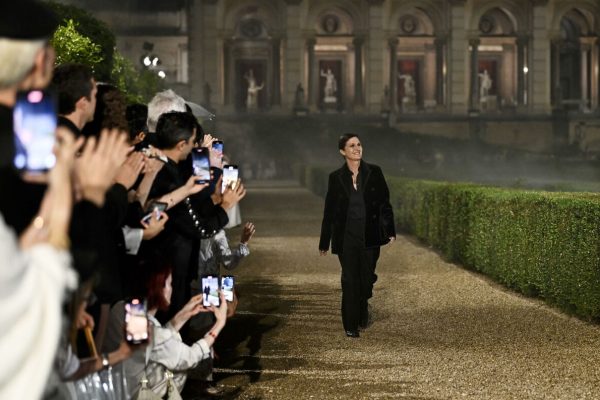 Dior Creative Director, Maria Grazia Chiuri, during the Dior Cruise 26 Fashion Show in Rome, Italy, 27 May 2025. ANSA/RICCARDO ANTIMIANI