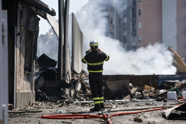 esplosione a Roma Gpl